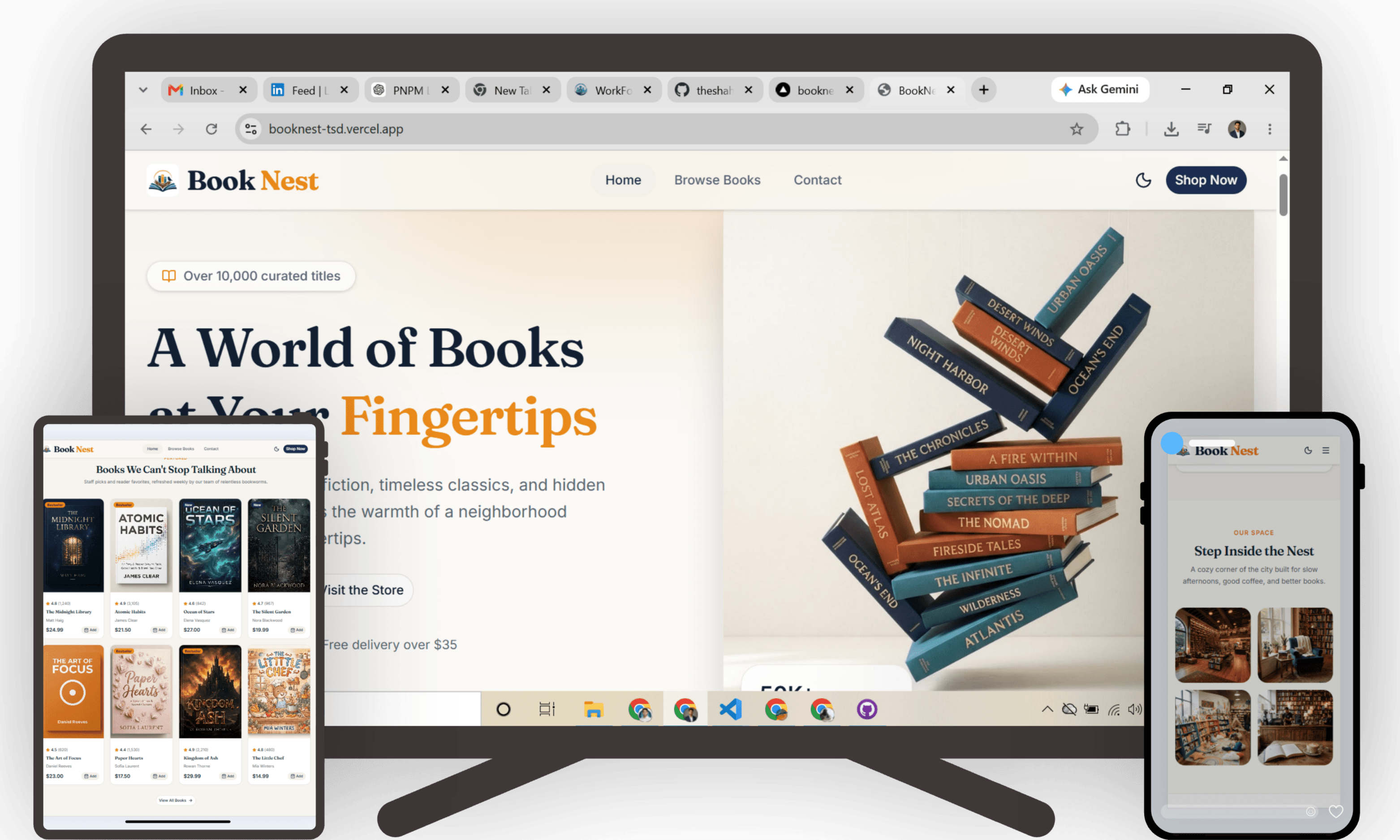 BookNest - A World of Books at Your Fingertips