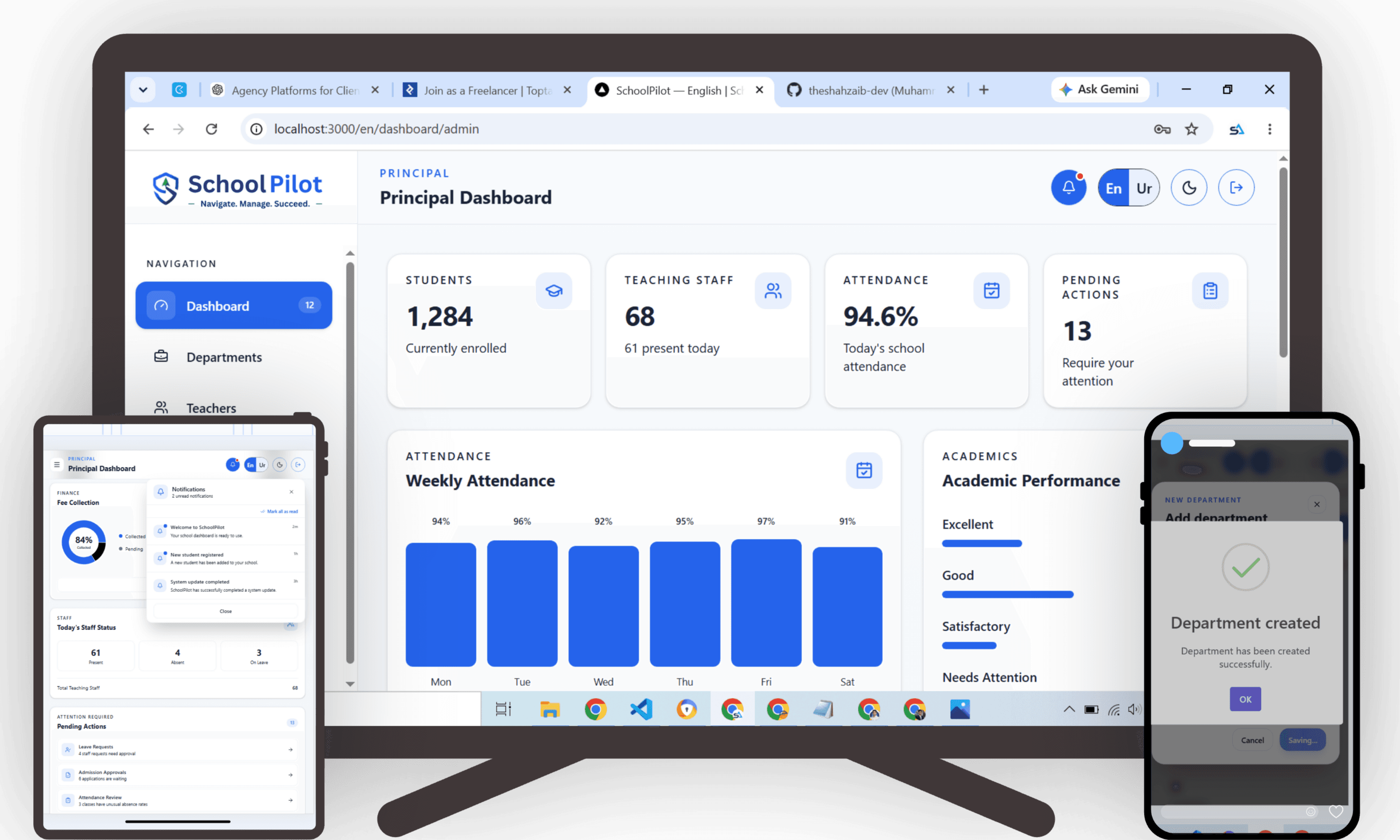 SchoolPilot - School Management System